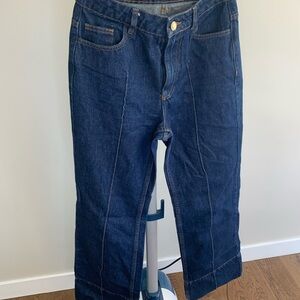 Wide leg jeans